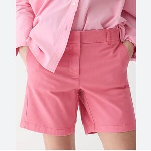 J Crew 7" Stretch Chino Shorts Size 16